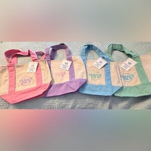 TraderJoe’s Set of 4 Spring Mini Totes